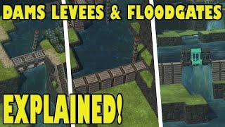 How To: Dams, Levees and Floodgates - Timberborn