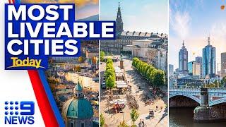 Melbourne declared Australia’s ‘most liveable city’ on global ranking | 9 News Australia