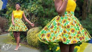 HOW TO: SEW BOX PLEATED CIRCLE SKIRT | KIM DAVE