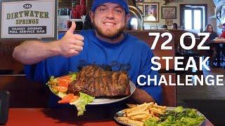72 OZ STEAK CHALLENGE!!!