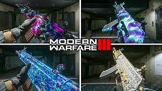 Showcasing EVERY MASTERY CAMO in MODERN WARFARE 3! (Interstellar, Borealis and Bioluminescent)