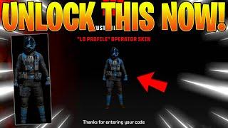 How to Get the BLUE "LO PROFILE" MONSTER ENERGY OPERATOR SKIN in MW3!
