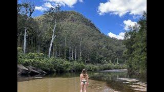 Hike in Camp at Colo Meroo, Upper Colo NSW Australia - Quicksand, nibbling fish and bad weather