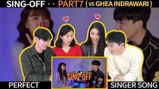 [Reaction] SING-OFF TIKTOK SONGS PART 7   "Purple Raincoat" vs Ghea Indrawari (Korean Models)