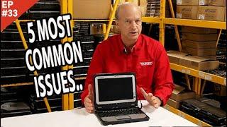 5 Most Common ISSUES - Panasonic Toughbook CF-20**