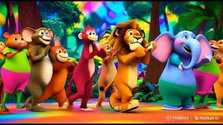 Jungle Jamboree| Kids songs | Nursery rhymes for kids |Best songs for kids|