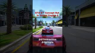 GTA 6™ Concept But in Unreal Engine 5 #42 #shorts #gta6 #unrealengine5