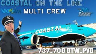 Looking for a Realistic Virtual Airline for flight simulator? | DTW-PVD | Leg 4