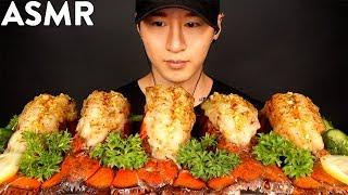 ASMR LOBSTER TAILS MUKBANG (THANK YOU FOR 3 MILLION!) COOKING & EATING SOUNDS | Zach Choi ASMR