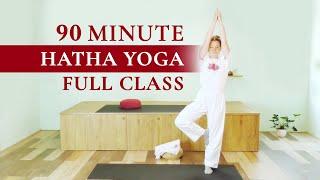 90 Min Hatha Yoga Full Class for All Levels | Arhanta Yoga