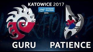 StarCraft II - Guru vs. Patience [ZvP] - B4 Upper Qualifier - IEM Katowice 2017