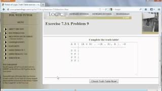 Logic4 Truth Tables and Validity