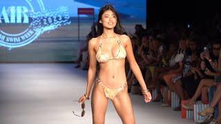 Gloria Tang and Isabella Gonzalez Slow Motion Miami Swim Week