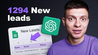 How to Generate Leads with ChatGPT (No-Code AI Chatbot Tutorial)