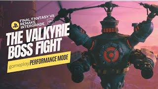 Final Fantasy VII Remake Intergrade: The Valkyrie Boss Fight PS5 Performance Mode 4K