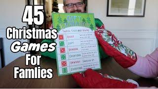 45 Christmas Games For Families | Christmas Party Games EVERYONE WILL PLAY