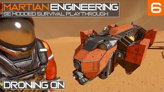 Martian Engineering E6: Droning On | Automated Cargo Drone Design & Build | Space Engineers Survival