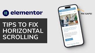 Elementor Mobile Design: Tips to Fix Horizontal Scrolling