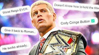 This Cody Rhodes Hate Is Objectively Stupid