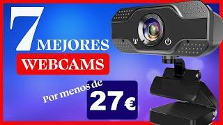  Top 7 | MEJORES Webcams para STREAMING por menos de 27 € | 2021