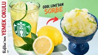 Starbucks’ın Meşhur Cool Lime’ını Sorbe Yapalım Dedik  | Evde Sorbe Nasıl Yapılır?