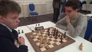 GM Vladislav Artemiev - Karacsonyi Gellert, English opening, Blitz chess