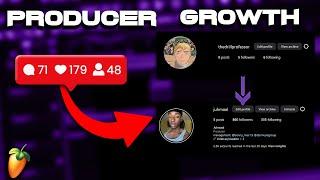 How To Grow On Social Media As a Producer In 2024! *PROVEN METHOD*