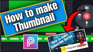 YouTube Thumbnail in PicsArt