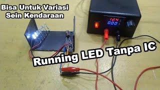 Membuat Running LED Sederhana Tanpa IC