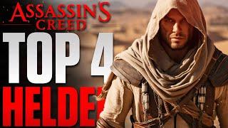 TOP 4 Assassin's Creed Protagonisten der letzten 4 AC Games mit@DerSorbus