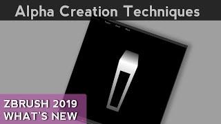 043 ZBrush Alpha Creation Techniques