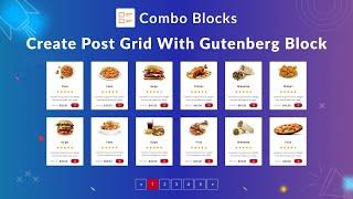 Create Post Grid with Gutenberg block - Combo Blocks (Post Grid Combo)