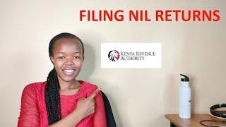 HOW TO FILE NIL RETURNS ON ITAX | FILE IN 60 SECONDS | KRA