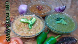 3 Easy And Quick CHUTNEY Recipe Video | Desi Sauces 3 Ways | @rubyandfam.5684