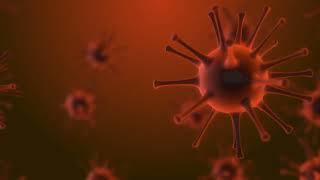 Free 3D Coronavirus and Virus Cells in Fluid Stock Video