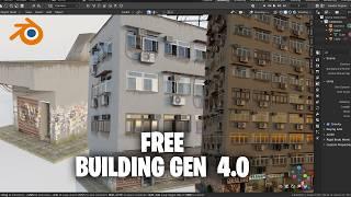 free procedural building generator