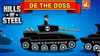 Hills Of Steel - BE THE BOSS THUNDERCLAP vs All tanks Boss Walkthrough Gameplay