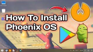 How to install android Phoenix OS on any window PC or Laptop