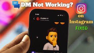 How To Fix- Instagram DM Not Showing! Direct Message Not Working Problem in Instagram!