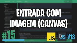 Como fazer sistema/comando de entrada utilizando Canvas (imagem personalizada) | Discord.js V13 #15