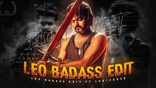 LEO EDIT - Leo Badass edit | Leo Thalapathy vijay edit | Leo Das edit Status #leo