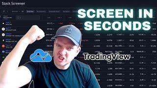 Best Tradingview Stock Screener - Quick Setup