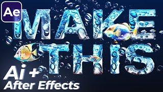 Create Animated Text Effects with Adobe Ai in After Effects (Firefly)