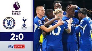 Blues halten Kurs auf Europa! | FC Chelsea - Tottenham Hotspur | Highlights - Premier League 2023/24