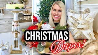 *I SAVED HUNDREDS* DUPING DESIGNER CHRISTMAS DECOR | HIGH END HOLIDAY DECOR That'll WOW!