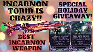 This Warframe Incarnon Torid Build with Riven Is BROKEN !!