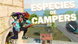 TYPES OF CAMPERS FREE FIRE- Dshanto