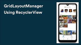 RecyclerView Using GridLayoutManager in Android (Kotlin)