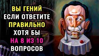 НАСКОЛЬКО СТАР ВАШ МОЗГ? Тест на эрудицию и знания