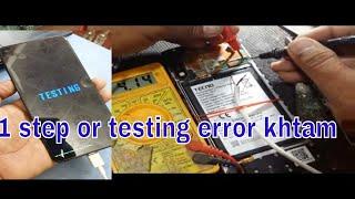 how to repair infinix & tecno kc 3 camon air testing error solution in hindi | DRAM index 51 time